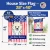 Patriotic Pomeranian Flag