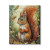 Forest Red Squirrel Canvas Print