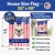 Patriotic French Bulldog Flag
