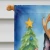 Holiday Reindeer Boston Terrier House Flag