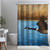 Flying Canadian Goose Shower Curtain