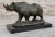 Rhinoceros Bronze Sculpture