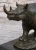 Rhino Bronze Statue