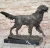 Golden Retriever Bronze Sculpture