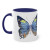 Blue Butterfly Mug