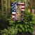 Patriotic American Shorthair Garden Flag