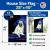Pug Portrait House Flag