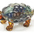 Murano Glass Turtle Sculpture - Large