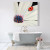 White Daisy Ladybug Canvas Wall Art