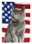 Patriotic British Shorthair Flag