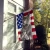 Patriotic British Shorthair House Flag