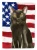 Patriotic Black Cat Flag