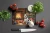 Cozy Christmas Jack Russell Glass Cutting Board