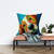 Curious Beagle Throw Pillow  -  Size 26" x 26"