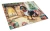Cozy Christmas Dachshund Glass Cutting Board
