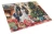 Cozy Christmas Cavalier Spaniel Glass Cutting Board