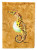 Golden Egg-Belly Seahorse House Flag