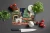 Cozy Christmas Maltese Glass Cutting Board
