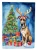 Christmas Great Dane Dog Flag