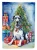 Christmas Great Dane Flag