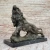 Bronze Lion Sculpture