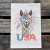 Patriotic Alpaca Kitchen Towel