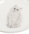 White British Shorthair Cat Dinner Plate - 8"