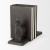 Matte Black Horse Bookends