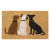 Three Dog Welcome Doormat