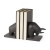 Matte Black Raging Bull Bookends