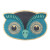 Blue Owl Face Doormat