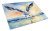 Sunset Soaring Seagull Glass Cutting Board