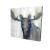 Abstract Blue Moose Fine Art Print