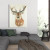 Rust Deer Wall Art - Size 48" x 60"