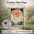Pomeranian Garden Flag