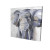 Blue Elephant Canvas Art Print