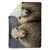 Two Fluffy Sheep Throw Blanket