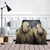 Two Fluffy Sheep Throw Blanket