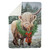 Highland Cow Christmas Throw Blanket