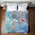 Ocean Koi Fish Duvet Cover - Queen