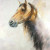 Abstract Horse Duvet Cover - Queen