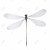 Delicate Dragonfly Duvet Cover - Queen