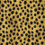 Faux Leopard Print Shag Runner Rug 