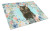 Spring Flower Black Cat Cutting Board
