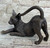 Bronze Cat Sculpture - Milo Sculpture