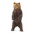 Standing Grizzly Bear Figurine