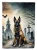 German Shepherd Halloween Flag
