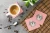 Chic Pink Shih Tzu Coaster Set