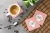 Chic Pink Poodle Coaster Set