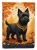 Cairn Terrier Dog Fall House Flag